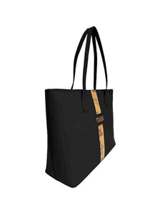 Alviero Martini 1^ A Classe Borsa Shopping Gommata Nera - STANGA Pelletteria