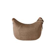 Carica l&#39;immagine nel visualizzatore di Gallery, Borbonese Luna Bag Small Beige/Marrone - STANGA Pelletteria
