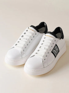 Borbonese Sneakers Bianco/Nero - STANGA Pelletteria