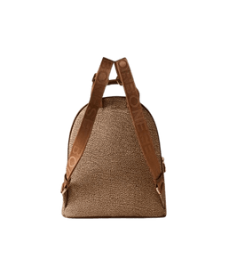 Borbonese Zaino Medium Beige/Brown - STANGA Pelletteria