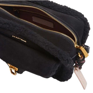 Coccinelle X Inuikii Beat Eco Shearling Small Noir - STANGA Pelletteria