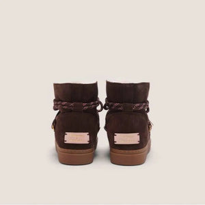 Coccinelle x Inuikii Oliver Suede Fondant Brown/Natural - STANGA Pelletteria