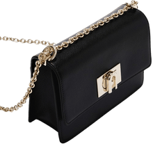 Carica l&#39;immagine nel visualizzatore di Gallery, Furla Borsa A Tracolla Mini Furla 1927 Nero - STANGA Pelletteria
