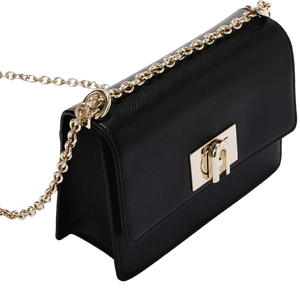 Furla Borsa A Tracolla Mini Furla 1927 Nero - STANGA Pelletteria