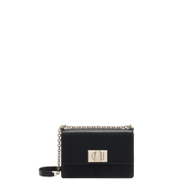 Carica l&#39;immagine nel visualizzatore di Gallery, Furla Borsa A Tracolla Mini Furla 1927 Nero - STANGA Pelletteria
