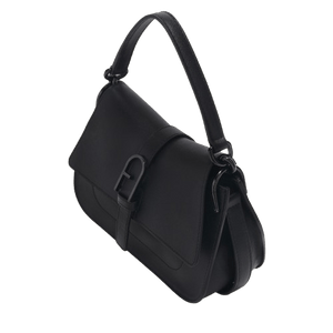 Furla Flow Mini Top Handle Nero - STANGA Pelletteria