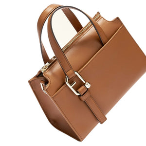 Furla Nuvola S Boston Brandy - STANGA Pelletteria