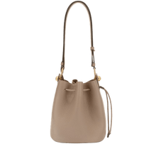 Carica l&#39;immagine nel visualizzatore di Gallery, Furla Sfera Mini Bucket Stucco Gray - STANGA Pelletteria
