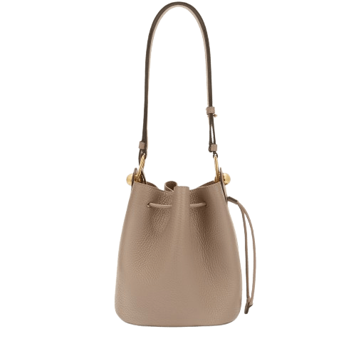 Furla Sfera Mini Bucket Stucco Gray - STANGA Pelletteria