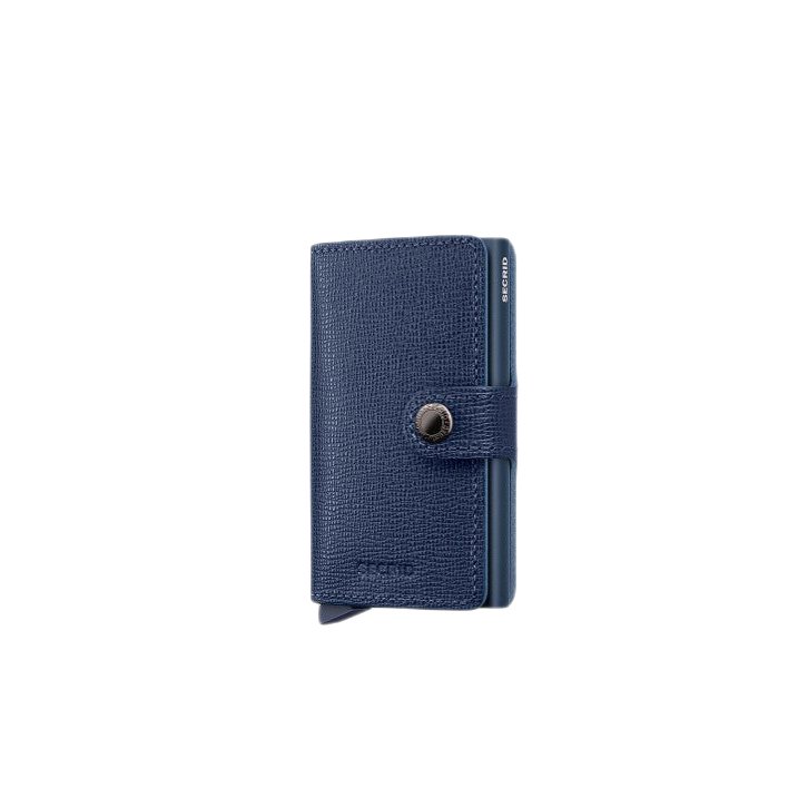 Secrid Miniwallet Crisple Navy - STANGA Pelletteria