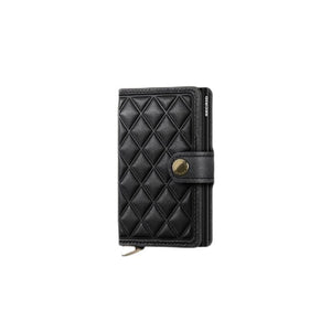 Secrid Premium Miniwallet Emboss Diamond Black - STANGA Pelletteria