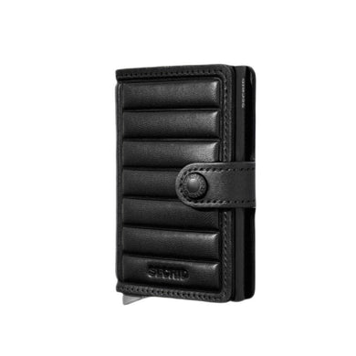 Secrid Premium Miniwallet Emboss Lines Black - STANGA Pelletteria