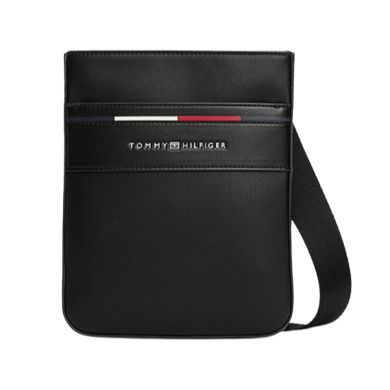 Tommy Hilfiger Borsa Borsa a tracolla Signature Black - STANGA Pelletteria