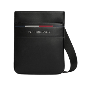 Tommy Hilfiger Borsa Borsa a tracolla Signature Black - STANGA Pelletteria