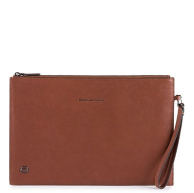 Piquadro Pochette uomo grande porta iPad® Stationery Cuoio - STANGA Pelletteria