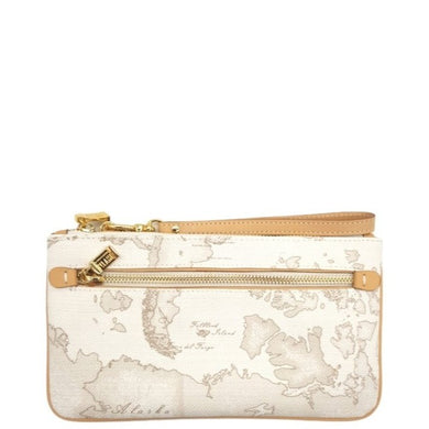 Pochette Martini 1^ Classe Geo White a Mano M026 - STANGA Pelletteria