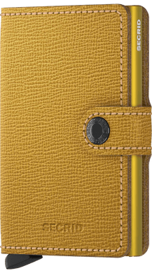 Secrid Miniwallet Crisple Ochre - STANGA Pelletteria