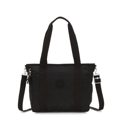 Shopper Kipling Piccola con Tracolla Removibile Asseni S Black Noir - STANGA Pelletteria